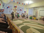 Праздник "Зарница", посвященный 23 февраля (совместно с родителями, старшая группа - 1) 