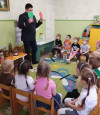 "По рельсам с папой" - день машиниста во 2 младшей группе - 1