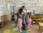 Познавательно-развлекательное занятие "Паровозик из Ромашково"