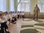 Урок мужества. Встреча с ветераном СВО Кочергиным Олегом Анатольевичем