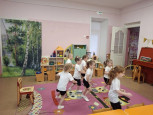 "Веселая физкультура" 1 младшая-1,  воспитатель Куркула Е.Ю.