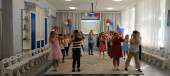 Праздник, посвященный Дню знаний.