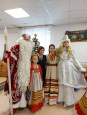 Новогодний отчётный концерт Образцового детского коллектива ансамбля народной песни "Родник"