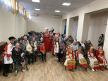 Концерт в Геронтологическом центре, посвящённый освобождению города Воронежа от немецко-фашистских захватчиков