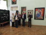 Анастасия Кукла и Алена Шавела на конкурсе «Волшебная кисть»