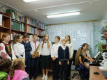 ДШИ 18 в гостях в библиотеке 33