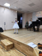 Новогодний концерт юных скрипачей