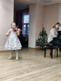 Новогодний концерт юных скрипачей