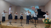 Отчетный концерт фортепианного, хорового отделений и класса скрипки