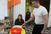 Спортивный праздник "Супер папа"