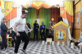 Спортивный праздник "Супер папа"