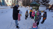 Картотека подвижных игр на улице (зима)