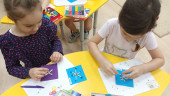 Лепка "Снежинка"