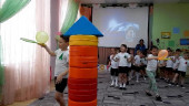 Спортивное развлечение, посвященное Дню космонавтики