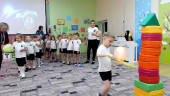 Спортивное развлечение, посвященное Дню космонавтики