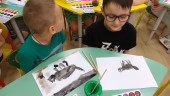 Рисование по стихотворению С.Я. Маршака"Усатый - полосатый"