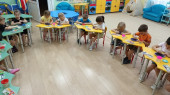 украшение тарелочек - техника граттаж