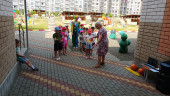 Летнее развлечение с клоуном Клёпой