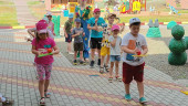 Летнее развлечение с клоуном Клёпой