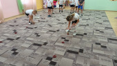 Спортивное развлечение "В здоровом теле - здоровый дух"