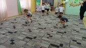 Спортивное развлечение "В здоровом теле - здоровый дух"