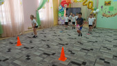 Спортивное развлечение "В здоровом теле - здоровый дух"