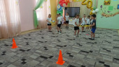 Спортивное развлечение "В здоровом теле - здоровый дух"