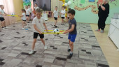 Спортивное развлечение "В здоровом теле - здоровый дух"