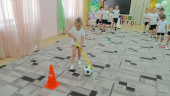Спортивное развлечение "В здоровом теле - здоровый дух"