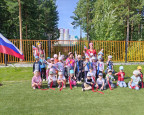 Мероприятие, посвящённое Всероссийской акции "Цвета Родины", приуроченной ко Дню Государственного флага Российской Федерации!