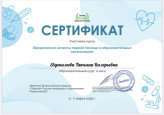 участие в семинарах, вебинарах, мастер - классах