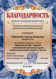 Благодарности и поощрения 2022-2024