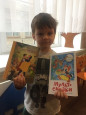  АКЦИЯ "ПОДАРИ КНИГУ". В АКЦИИ УЧАВСТВОВАЛИ ДЕТИ 1 МЛАДШЕЙ ГРУППЫ- ЛАЗЕБНЫЙ МАТВЕЙ И ДМИТРИЕВА ДАША.СПАСИБО ИМ БОЛЬШОЕ!!!