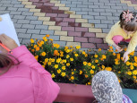 В рамках проекта "Юные садоводы"