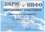 Достижения воспитанников.