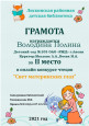 Достижения воспитанников