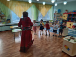 Открытое  занятие "Русские полянки"