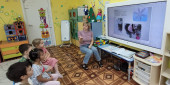 Веселая снежинка