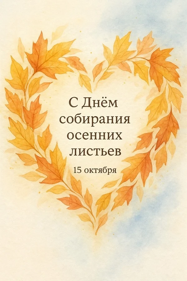 ''День собирания осенних листьев "