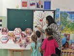 Открытое занятие для молодых специалистов "Краски осени"