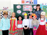 Открытое мероприятие (досуг) для педагогов по театральной деятельности «Сказки знаем - в театр играем», с применением игровых наборов «Дары Фрёбеля»
