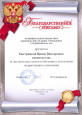 Наличие отмеченных профессиональных достижений