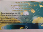 Защита индивидуальных познавательно-исследовательских проектов: "Необычная рыбалка", "Тучка, тучка расскажи-почему идут дожди?"