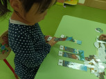 Дидактическая игра: "Разрезные картинки. Динозавры"