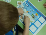 Дидактические игра на липучках "Виды транспорта"