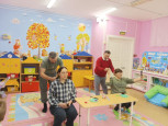 поздравляем пап чаепитие в группе