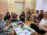Мастер-класс с родителями «Эти дивные цветы небывалой красоты» 