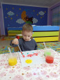 Рисование на ватных дисках