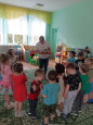 Развлечение «В гости к ежику»