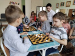 Шашечный турнир среди воспитанников 